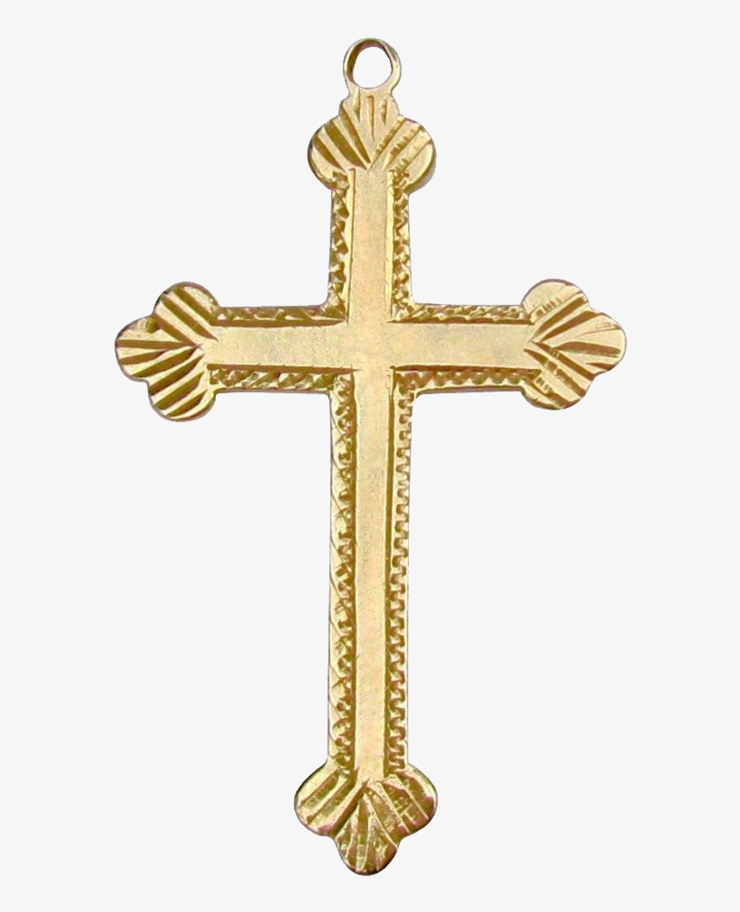 Antique Budded Apostles' Cross / Holy Trinity Trefoil - Jewellery, transparent png download