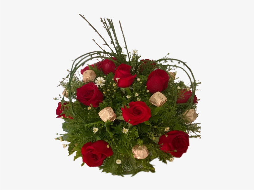 Corazón De Rosas Y Bombones Precio - Garden Roses, transparent png download