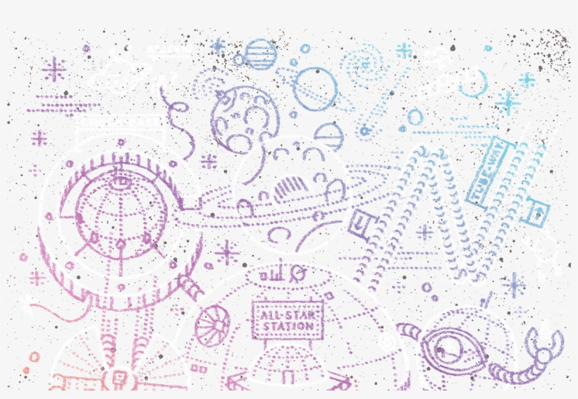 Pencil , Then Drew The Whole Composition In Illustrator, - Document, transparent png download