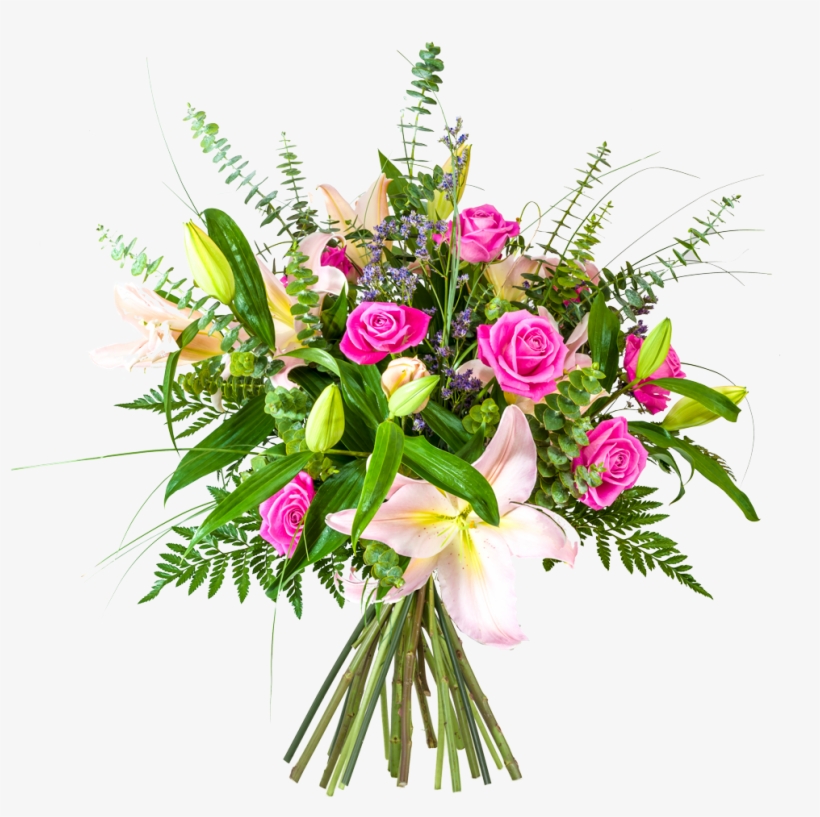 Primavera Rosa " Exquisito Y Elegante, Este Ramo Que - Bouquet, transparent png download
