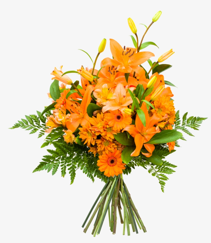 Alegría Compartida " Con Este Precioso Ramo En Tonos - Flores En El Florero, transparent png download