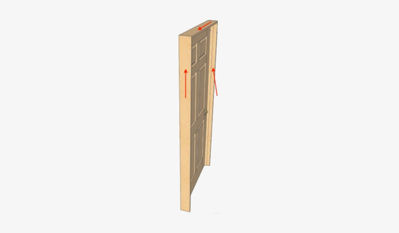 4 5/8" X 82" - Door, transparent png download