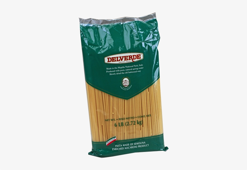 Delverde Spaghetti Pasta 1lb - Delverde Pasta, Capellini - 16 Oz Box, transparent png download