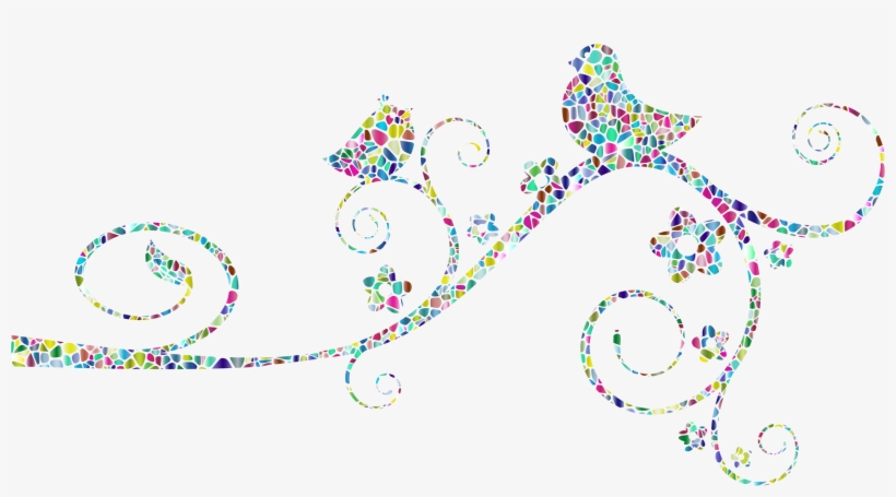 This Free Icons Png Design Of Polyprismatic Tiles Birds, transparent png download