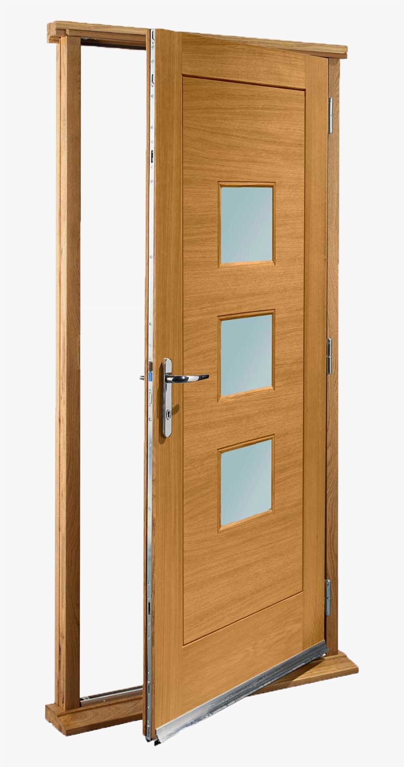 Pre Hung Oak Front Door, transparent png download