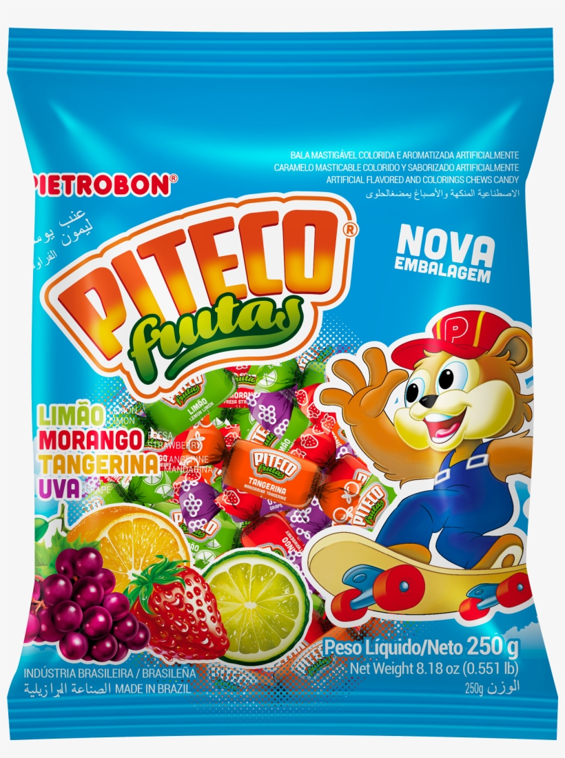 Mastigável Piteco Fruits - Bala Good Smile Pietrobon, transparent png download