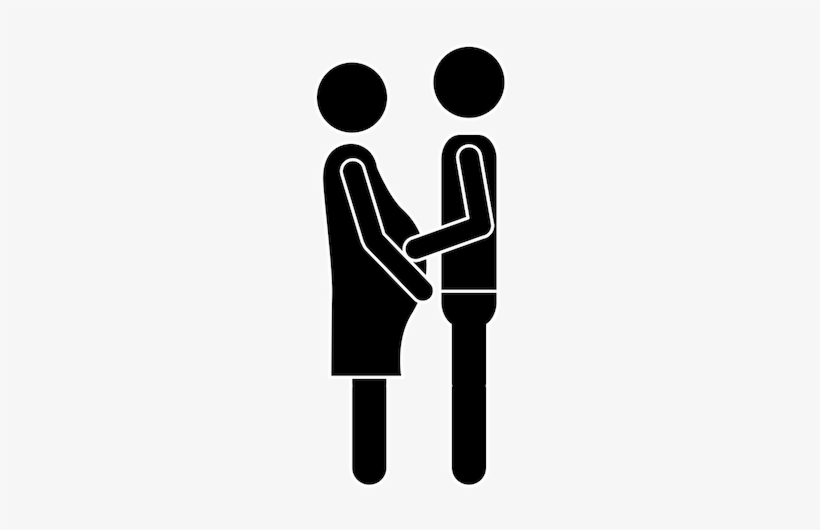 Laboring Couple - Portable Network Graphics, transparent png download