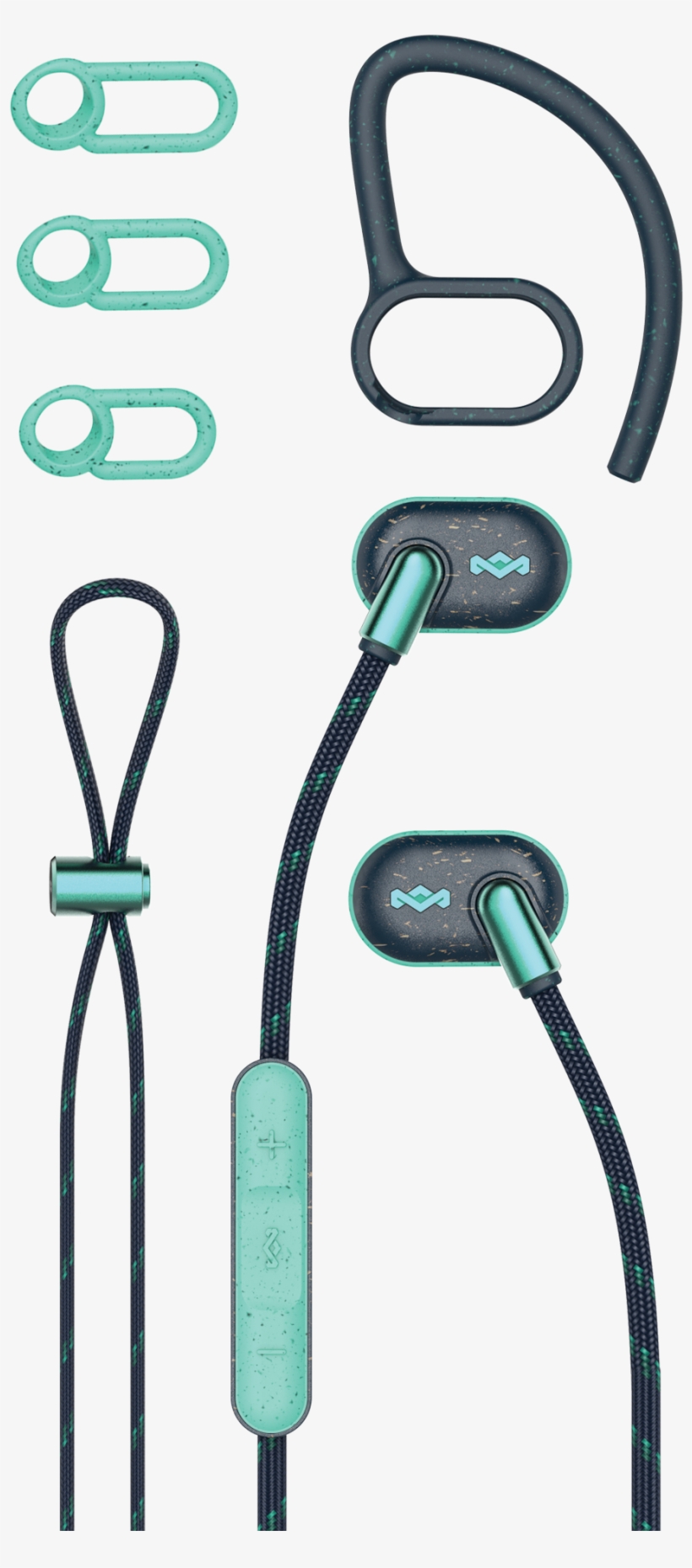 House Of Marley Uprise Wireless Bluetooth Earbuds, transparent png download