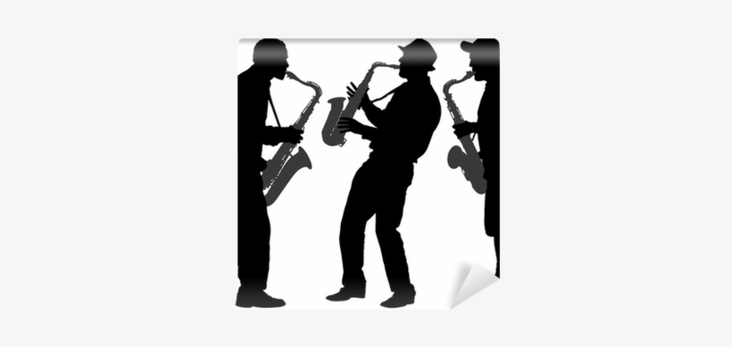 Jazz Saxophone Silhouette, transparent png download