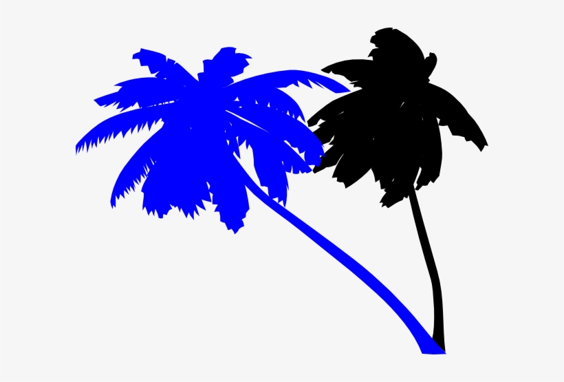 Vector Palm Trees Svg Clip Arts 600 X 475 Px, transparent png download