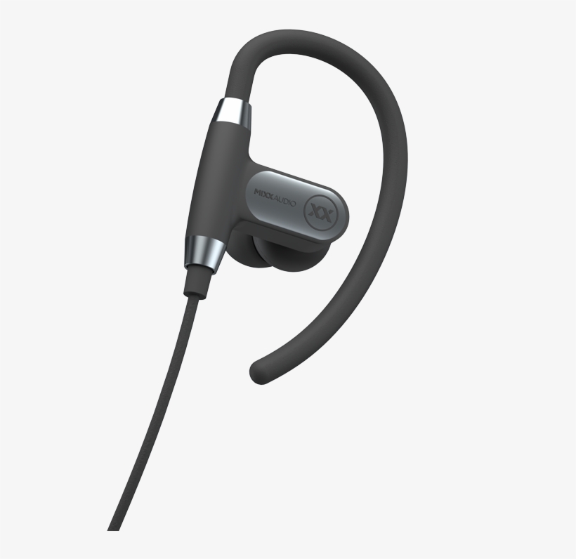 Secure Fit 2 Wireless Sports Earphones Black - Headphones, transparent png download