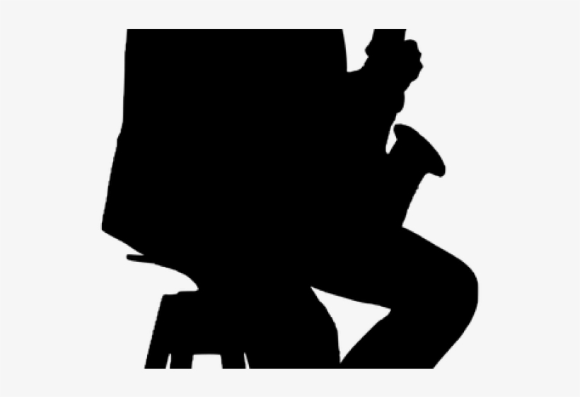 Saxophone Clipart Silhouette - Flirty Jazz Delicate, Warm And Inviting Sound, transparent png download