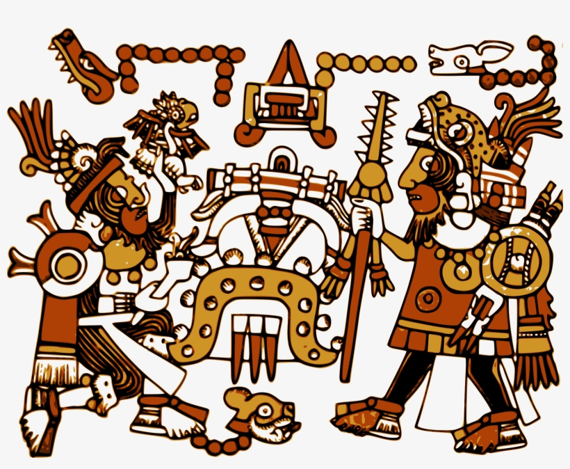 This Free Icons Png Design Of Mixtec Mural 1, transparent png download