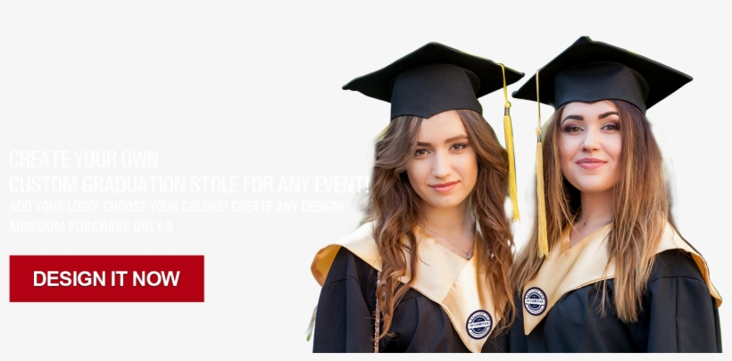 Get Started Designs Your Custom Graduation Stoles - Stoles Graduation, transparent png download