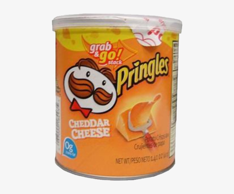 Pringles Grb N Go Ched Cheese - Pringles Cheddar Cheese 1.41 Oz, transparent png download