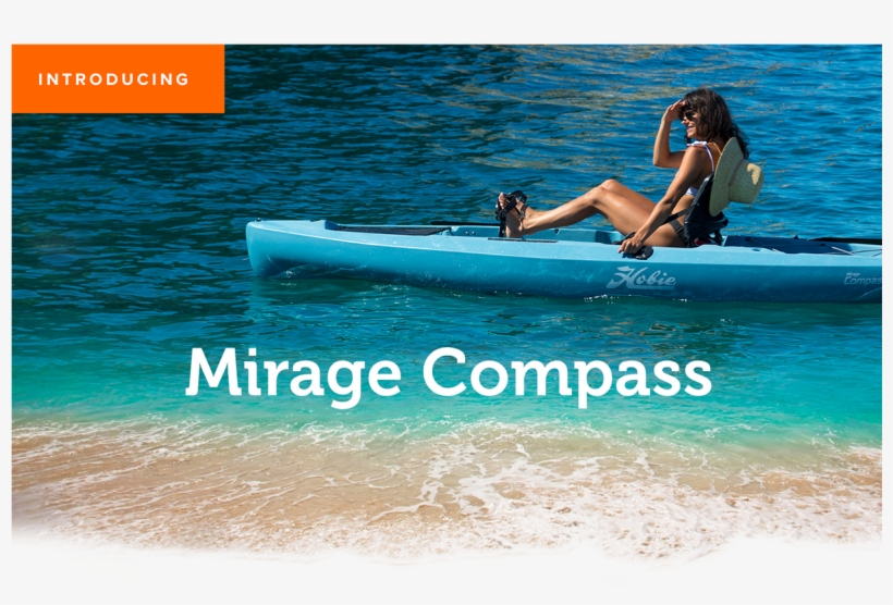 Set Your Course With The New Mirage Compass Simplicity - Hobie Mirage Compass, transparent png download