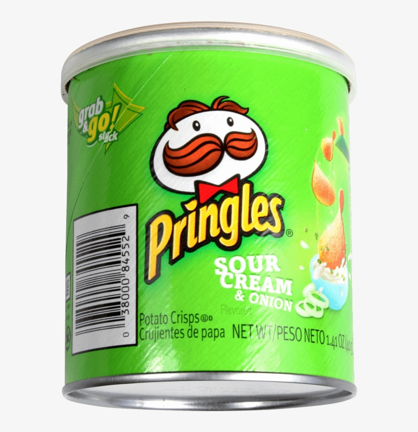 Pringles Sour Cream & Onion Potato Crisps - Pringles Sour Cream & Onion 1.41 Oz Bags - Pack, transparent png download