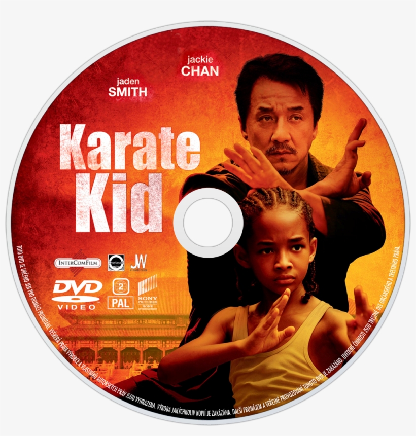 The Karate Kid Dvd Disc Image, transparent png download