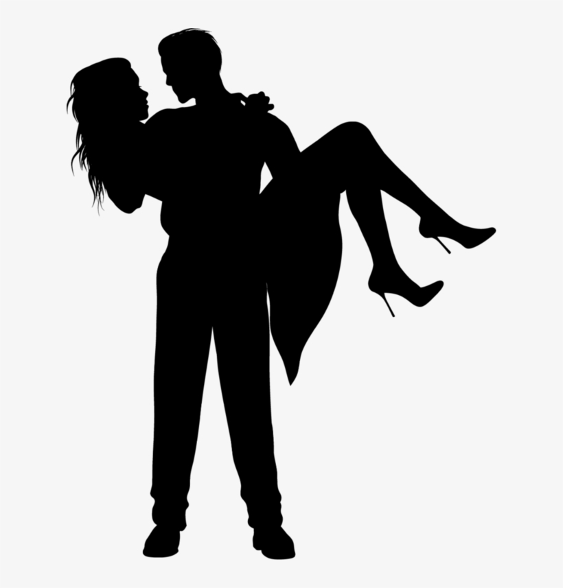 Couple Silhouette Umbrella Kissing Transparent PNG couple-silhouette-umbrella-kissing-transparent-png