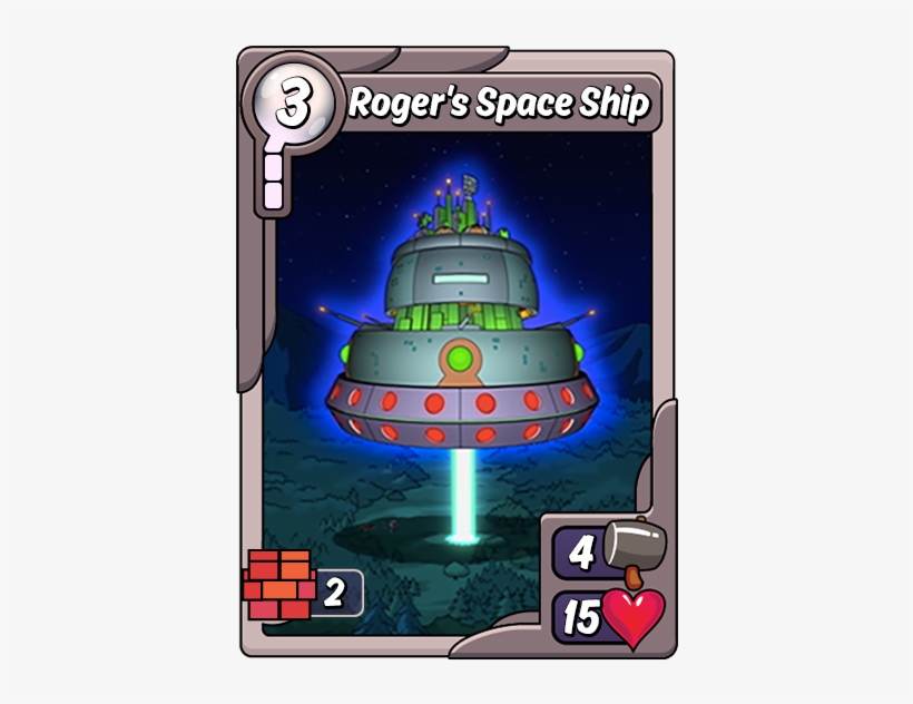 Roger's Spaceship - Wikia, transparent png download