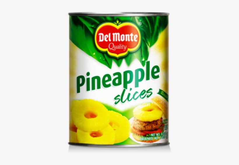 Del Monte Pineapple Slice - Pineapple Slice In Can, transparent png download