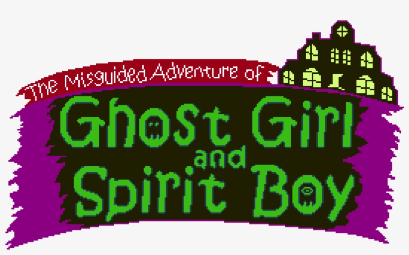 Ghost Girl And Spirit Boy - Illustration, transparent png download