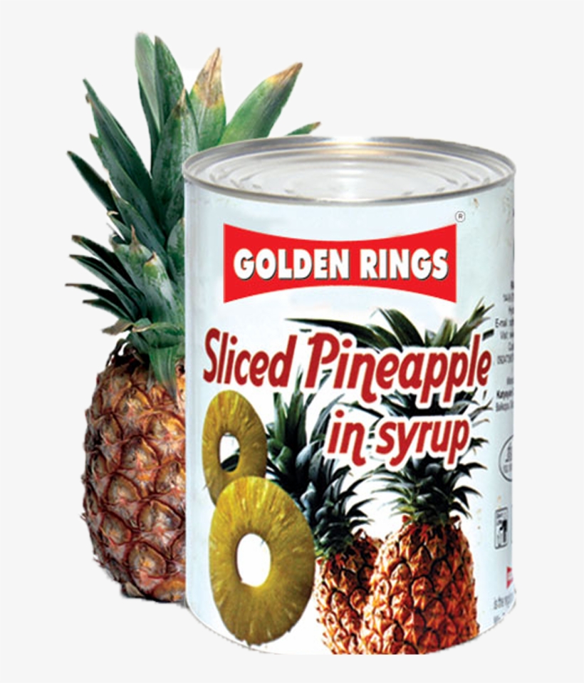Pineapple Slice In Syrup - Pineapple Slices, transparent png download