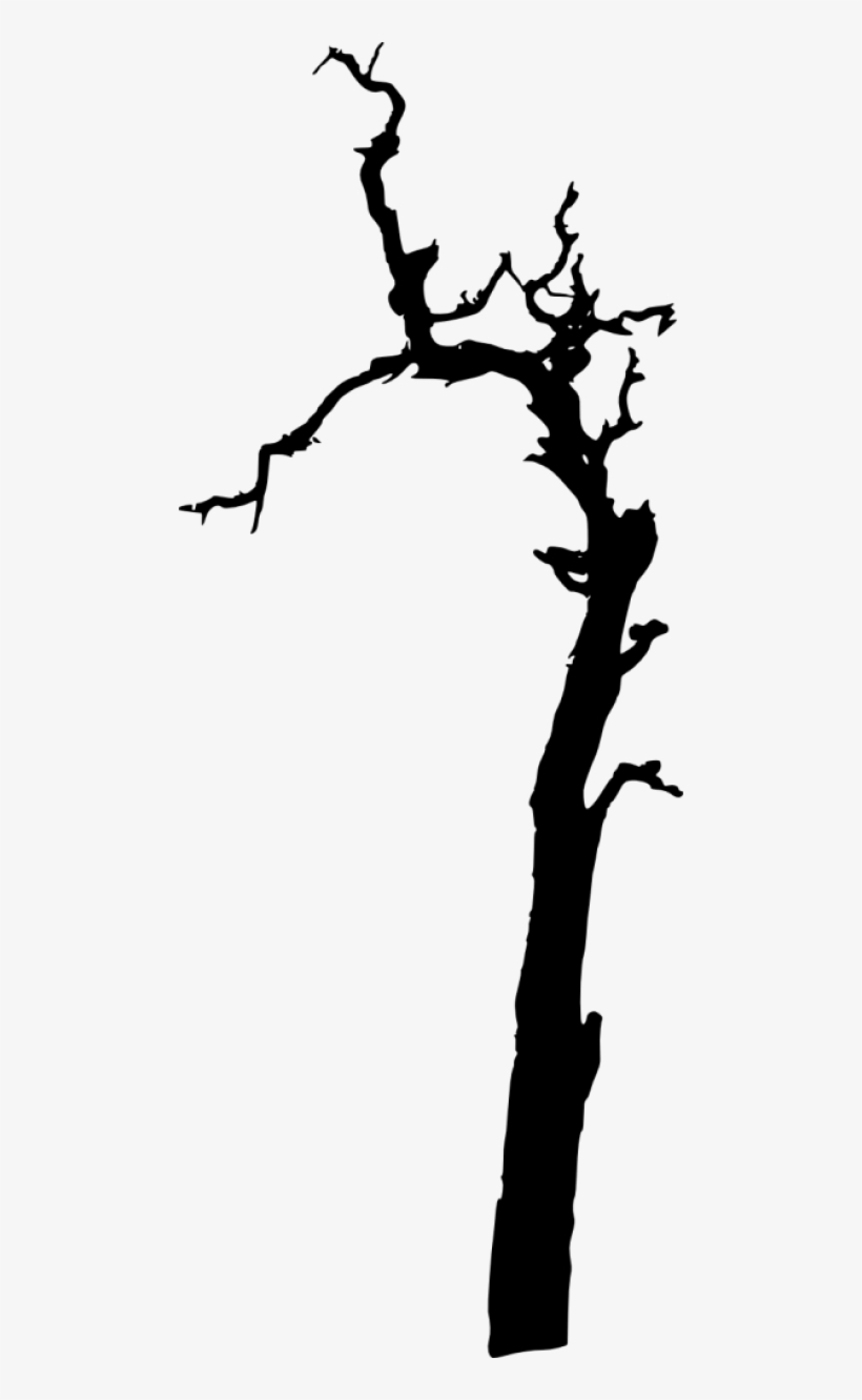 Free Png Dead Tree Silhouette Png Images Transparent - Silhouette, transparent png download