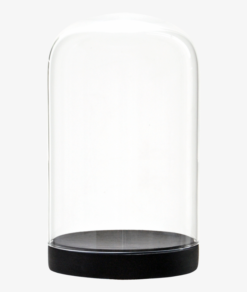 Piacere Cupola Campana Jar Grande Nero - Lampshade, transparent png download