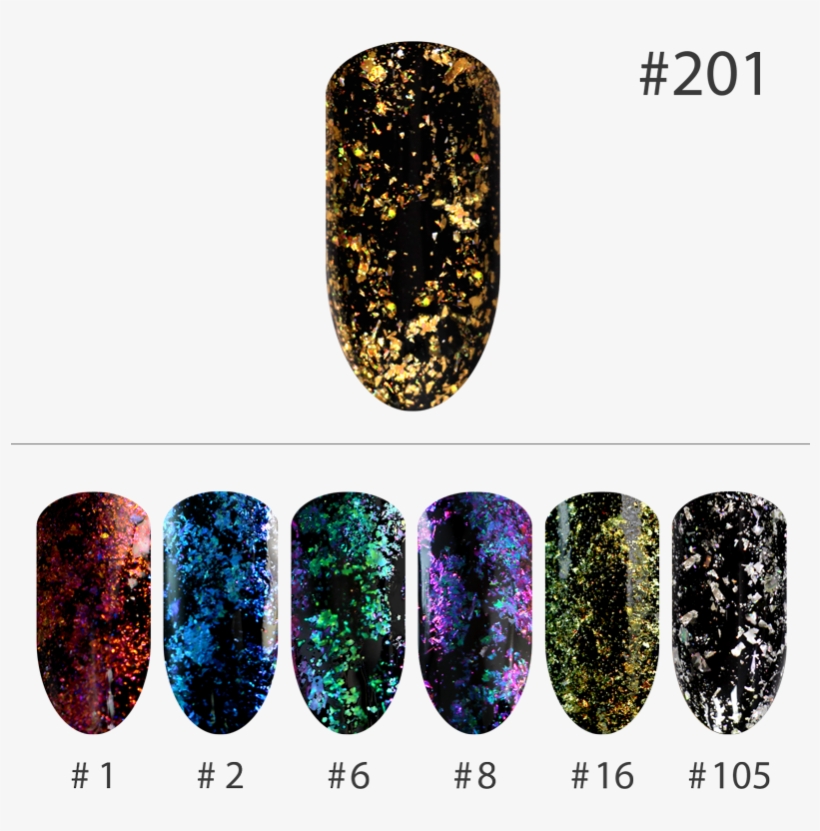 Previous - Chameleon Effect Powder #2 - Blue, transparent png download