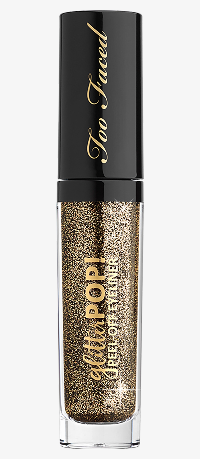 Glitter - Too Faced Glitter Pop! Peel-off Eyeliner, transparent png download