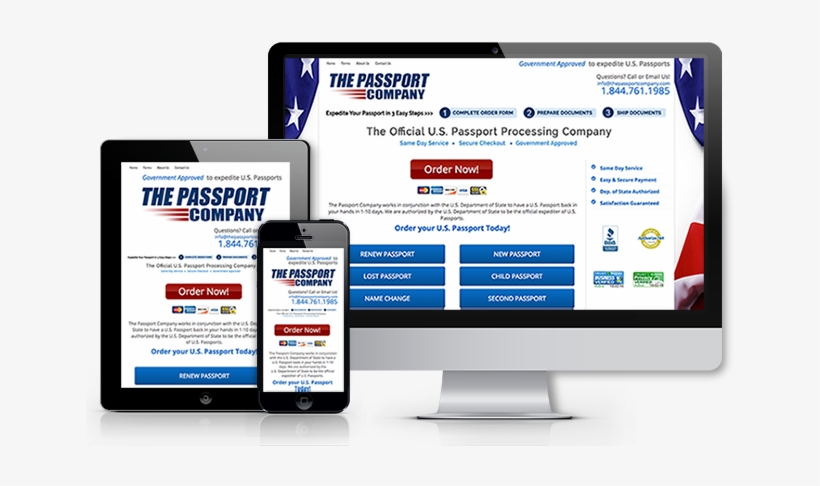 The Passport Company Offers Government Approved Expedited - Online Advertising, transparent png download