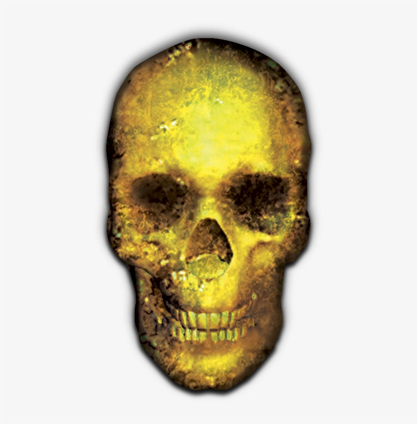 24 Mar 2009 - Gold Skull And Bones Transparent, transparent png download