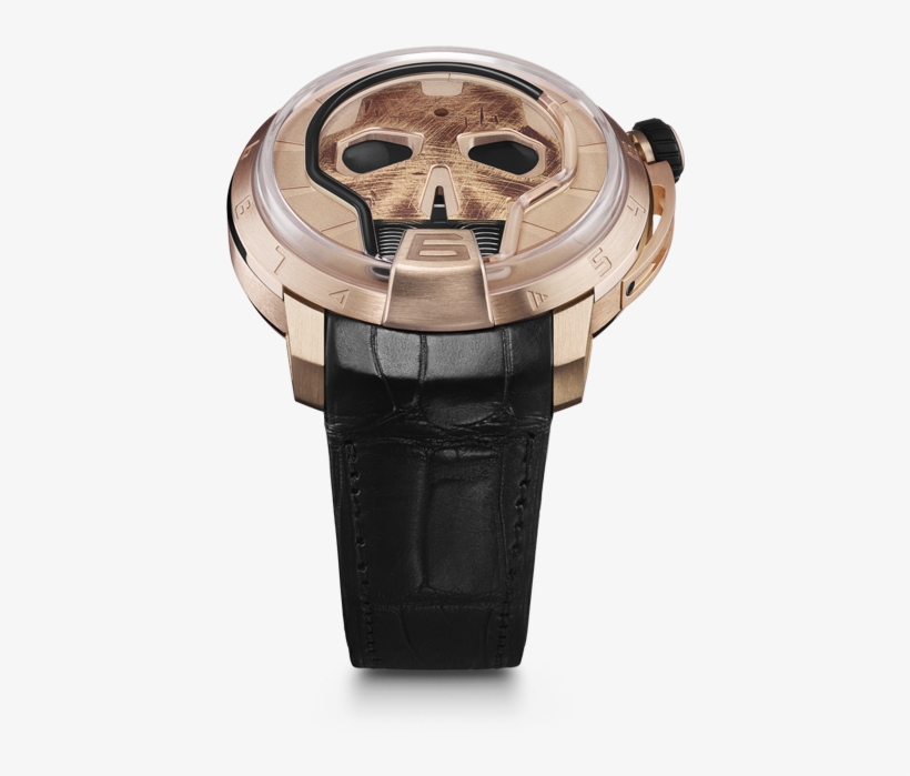 Skull 48 - 8 Mm - Analog Watch, transparent png download