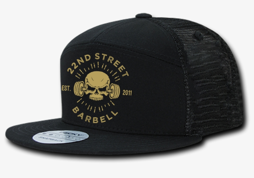22bb "gold Skull" Snapback - Baseball Cap, transparent png download