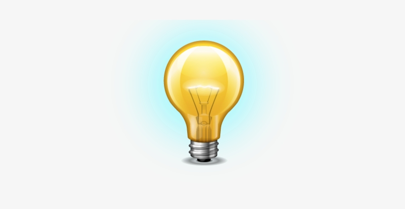 Los Objetos Que No Emiten Luz, Pero Que La Reciben - Incandescent Light Bulb, transparent png download