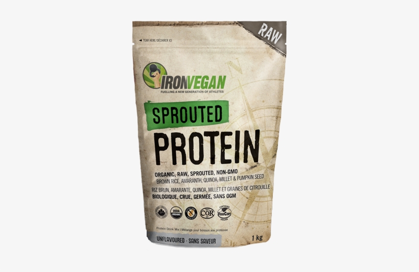 Iron Vegan Sprouted Protein - Iron Vegan Sprouted Protein Review, transparent png download