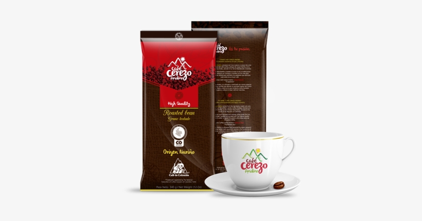 Café Cerezo Andino Grano Tostado - Nacional De Cafeteros De Colombia, transparent png download