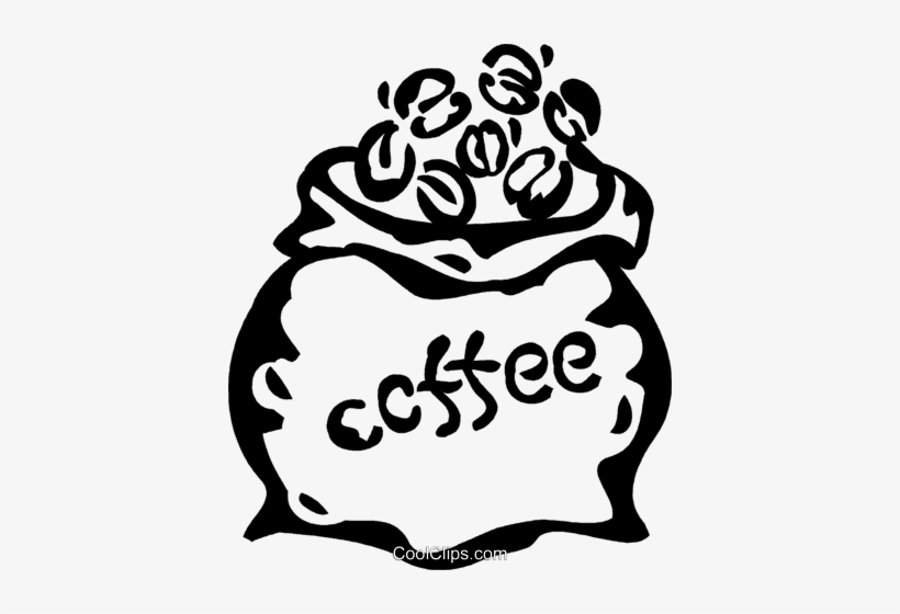 Granos De Café Libres De Derechos Ilustraciones De - Kaffeebohnen Clipart, transparent png download