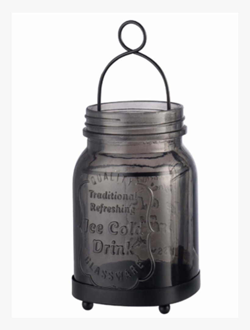 Glass Mason Jar Candle <strong>lantern</strong> Decorative - Lantern, transparent png download