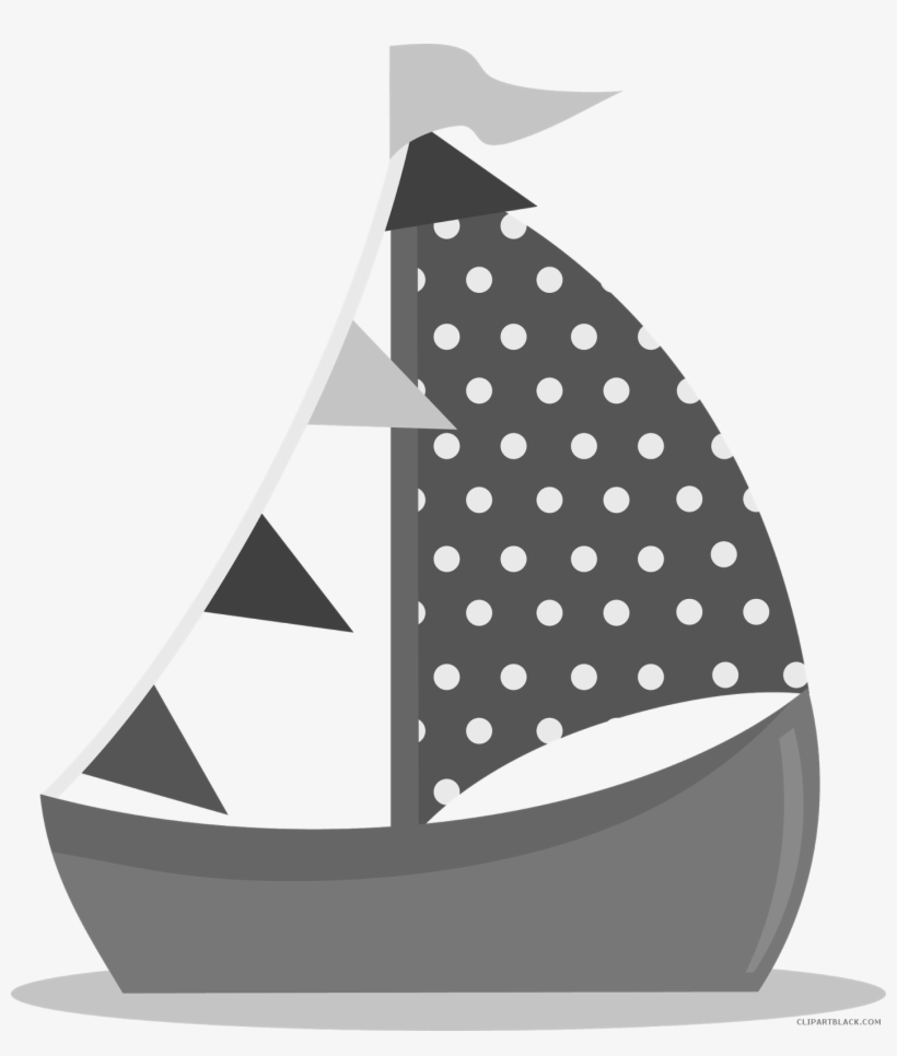 Cute Sailboat Clipart - Cute Clipart Nautical, transparent png download