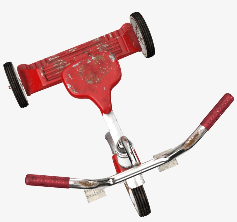 Dirty Vintage Tricycle Png Image - Portable Network Graphics, transparent png download