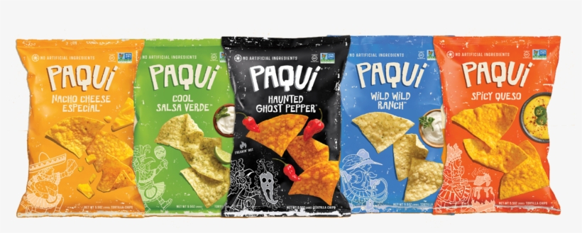 Any One Know Where To Find Paqui Brand Chips In Houston - Paqui Haunted Ghost Pepper Tortilla Chips 5.5 Oz Bags, transparent png download