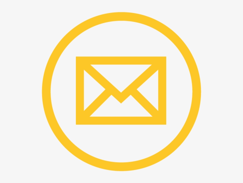 Send Us A Message - Business Card Email Logo, transparent png download