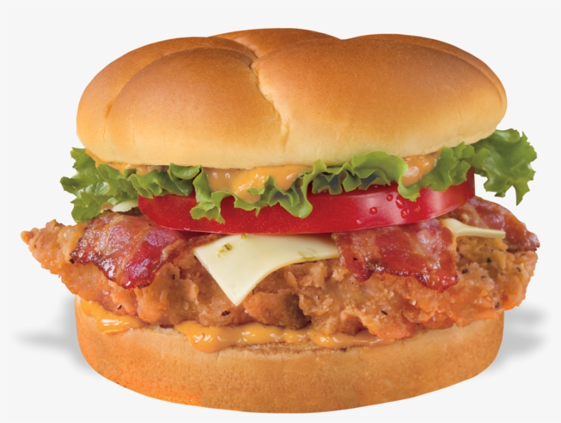 Chicken Sandwich With Lettuce And More At Trailblazers - Dairy Queen Chicken Flamethrower, transparent png download