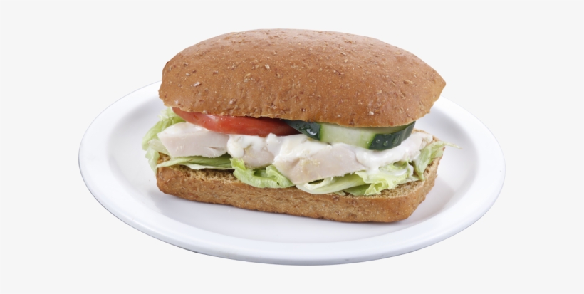 Roasted Chicken Sandwich - Sandwich, transparent png download