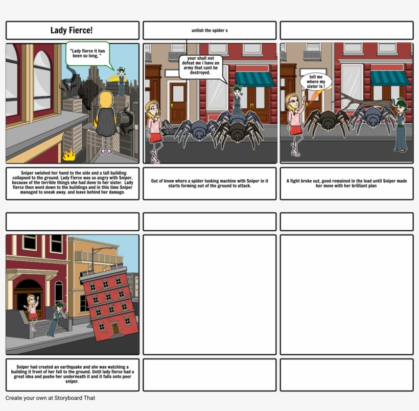 Lady Fierce - Storyboard Ideas, transparent png download