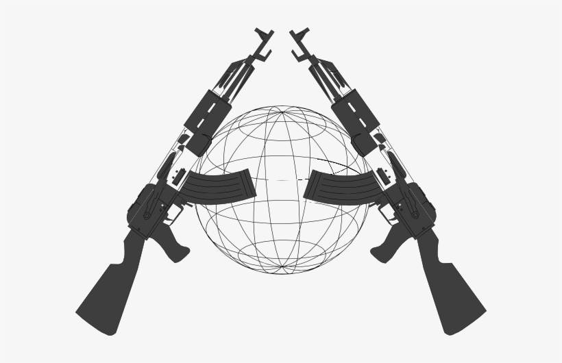 How To Set Use Guns Clipart - Zombie Survivalist Throw Blanket, transparent png download