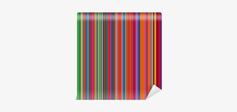 Abstract Color Stripes Background Wall Mural • Pixers® - Graphic Design, transparent png download