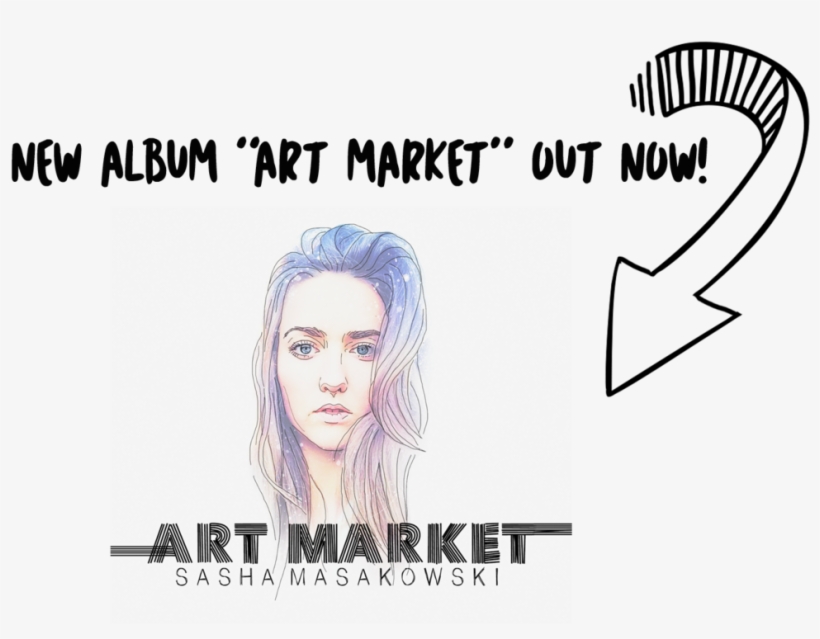 New Album Out - Sasha Masakowski Art Market, transparent png download